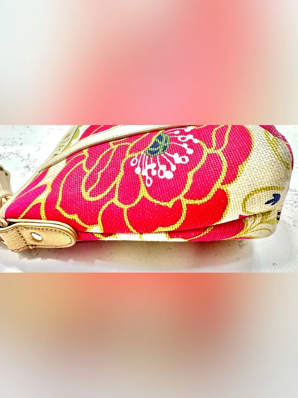 Spartina 449 Carson Cottage Dixie Hobo Floral Multicolor Handbag